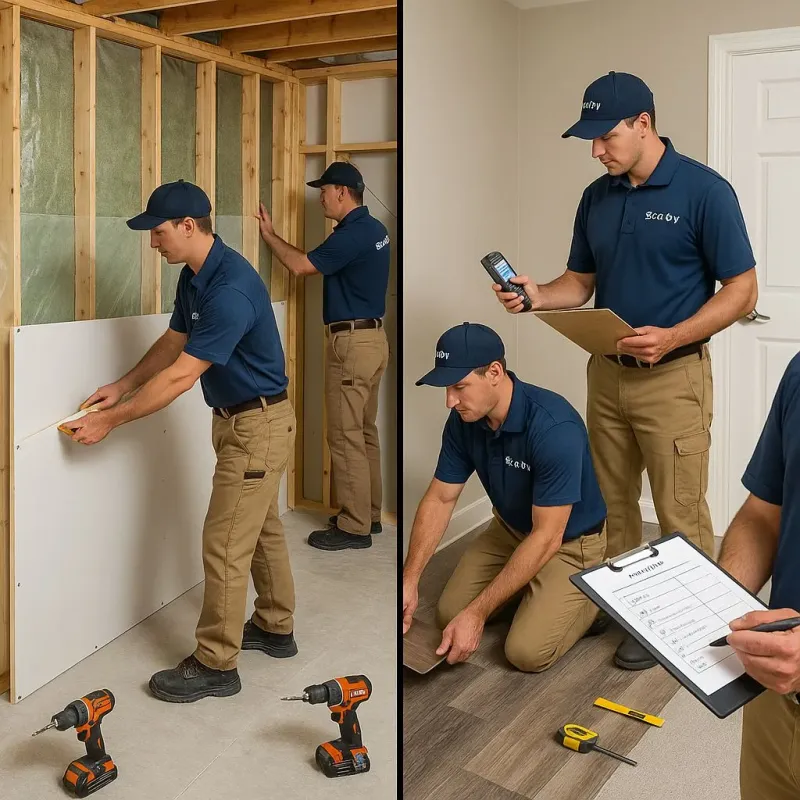 Repairs and Reconstruction process in Harvard, MA