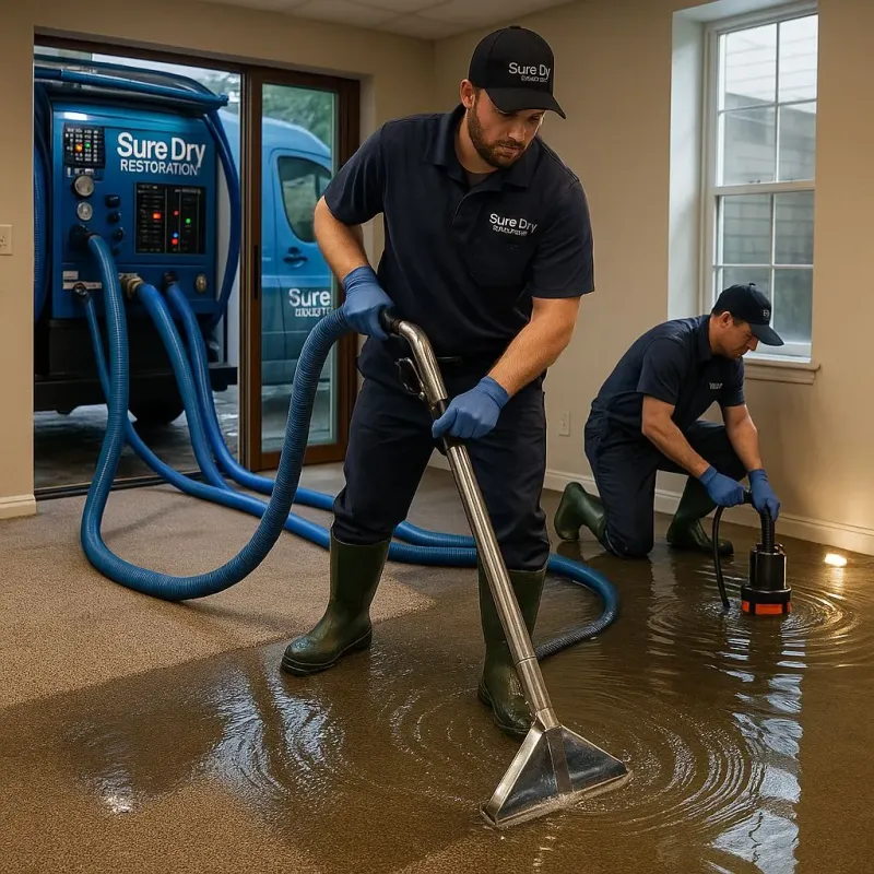 Water Extraction and Removal process in Harvard, MA